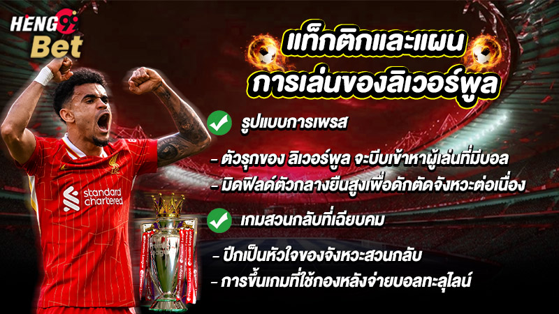 รูปภาพแท็กติกและแผนการเล่นของลิเวอร์พูลของ heng99