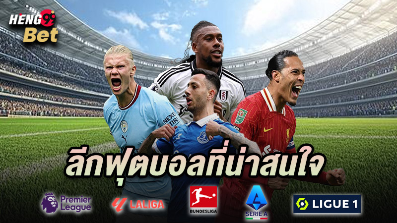 รูปภาพลีกฟุตบอลที่น่าสนใจของ heng99
