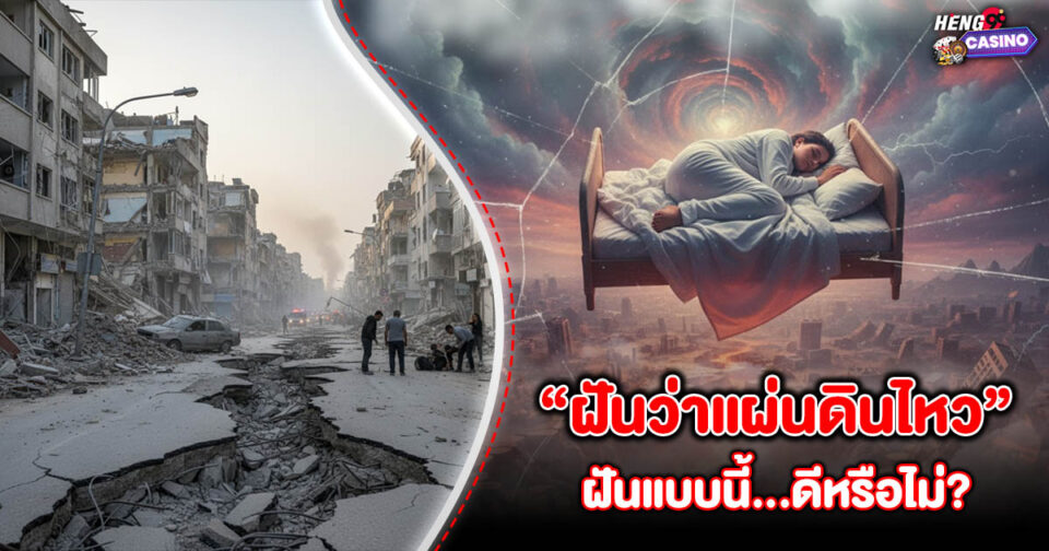 ฝันว่าแผ่นดินไหว -"Dreaming of an earthquake"